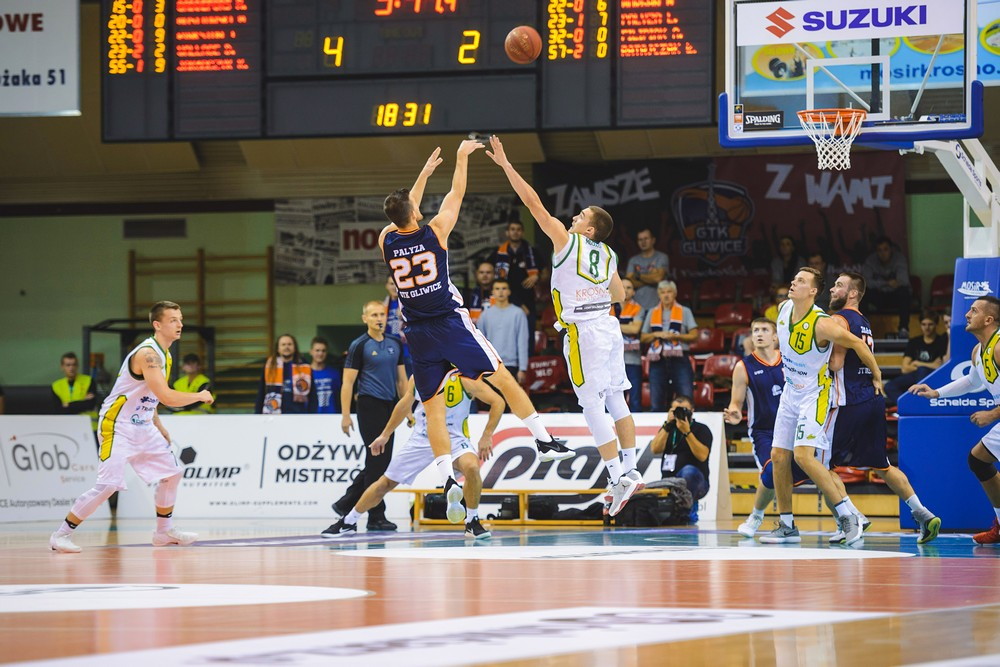 Miasto Szkła Krosno - GKT Gliwice. Fot. Łukasz Jaracz