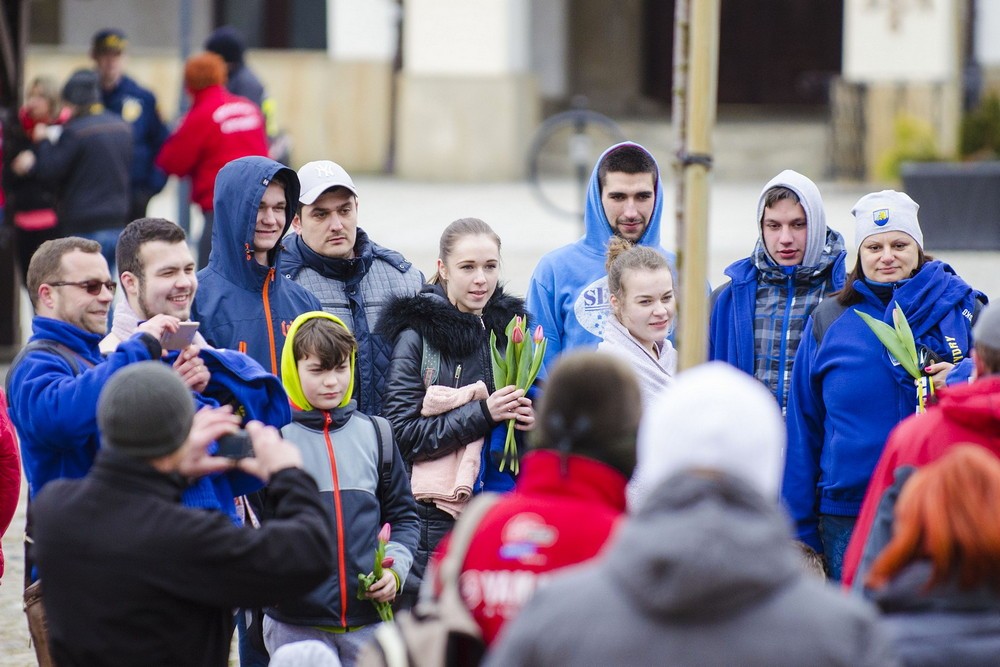 III Krośnieńskie Morsowanie na Rynku. Fot. Karol Słomka