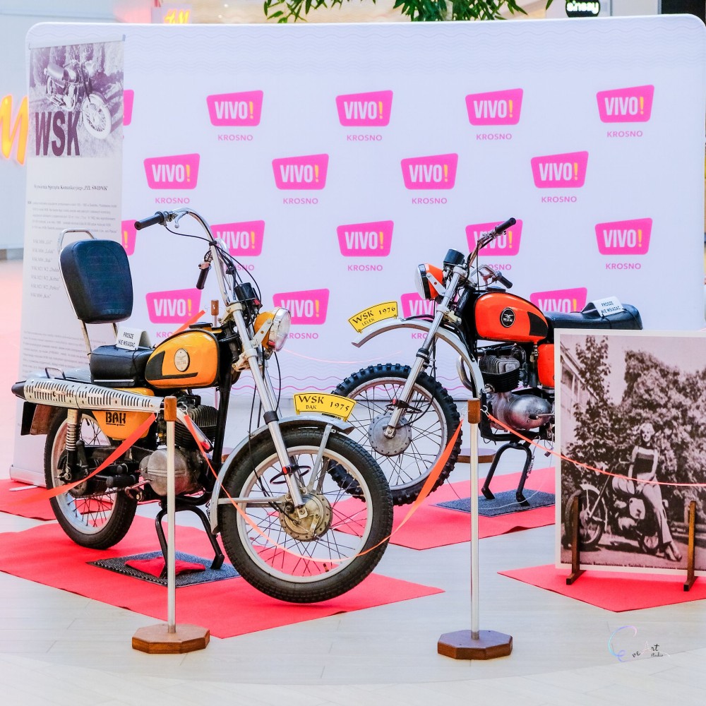 Kultowe motocykle marki WSK zawitały do VIVO! Krosno