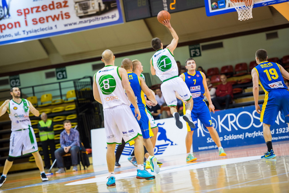 Miasto Szkła Krosno vs SKK Siedlce. Fot. Łukasz Jaracz