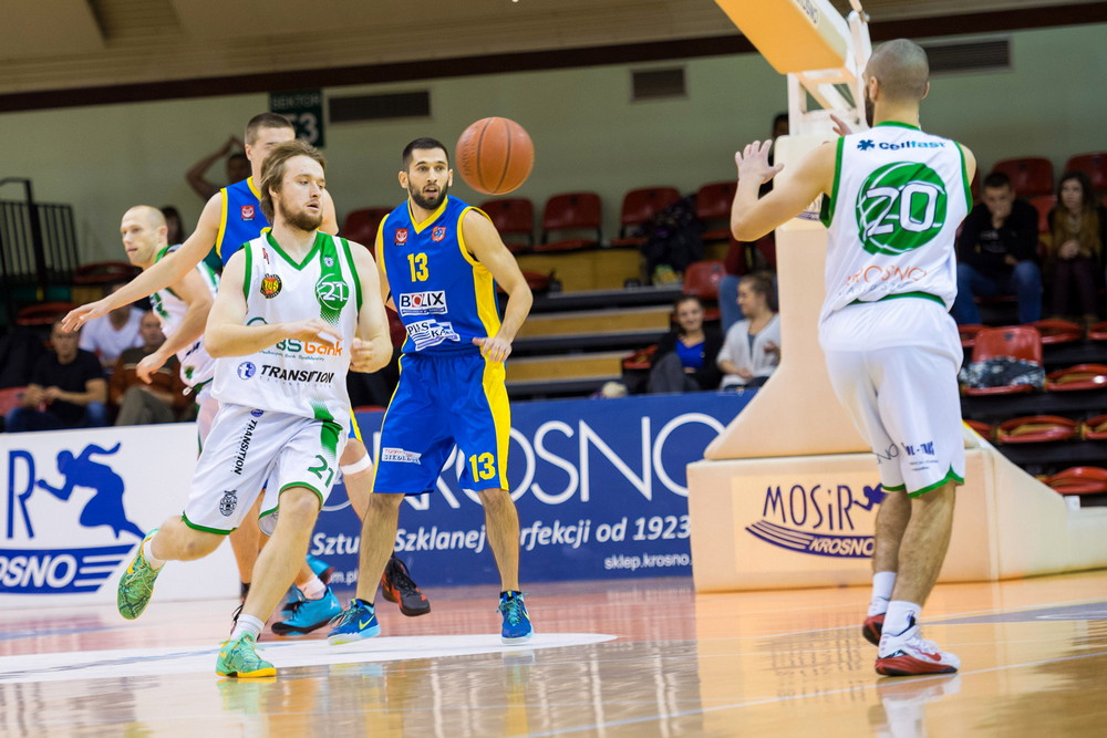 Miasto Szkła Krosno vs SKK Siedlce. Fot. Łukasz Jaracz