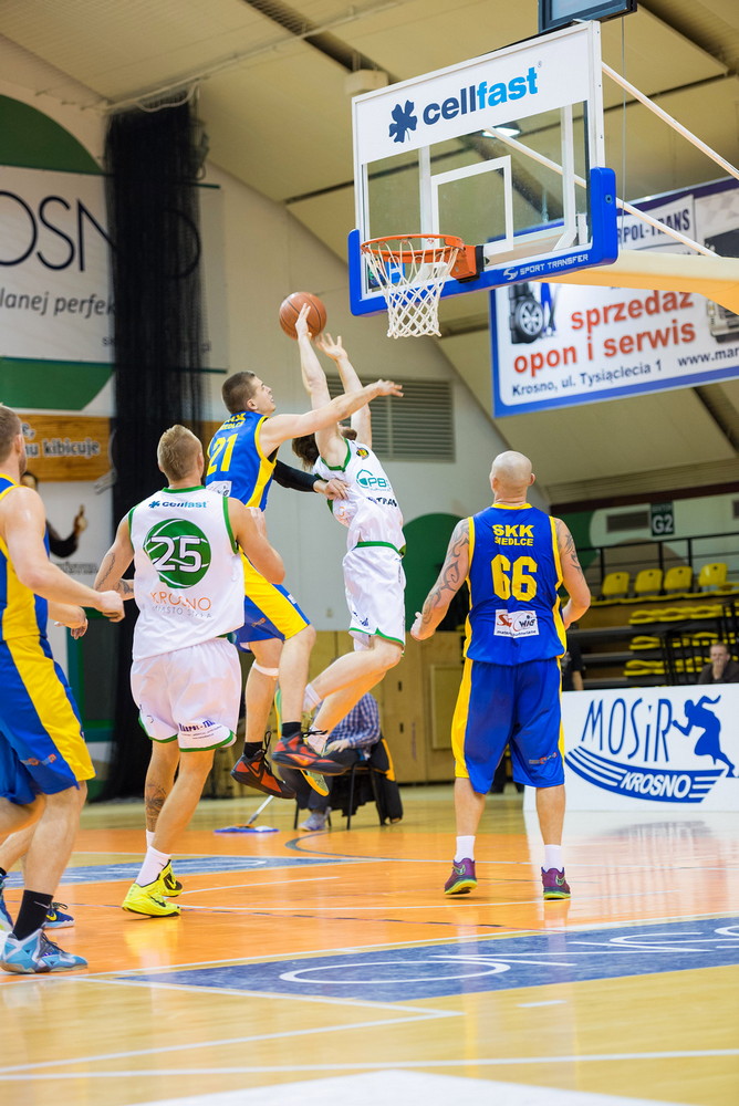 Miasto Szkła Krosno vs SKK Siedlce. Fot. Łukasz Jaracz