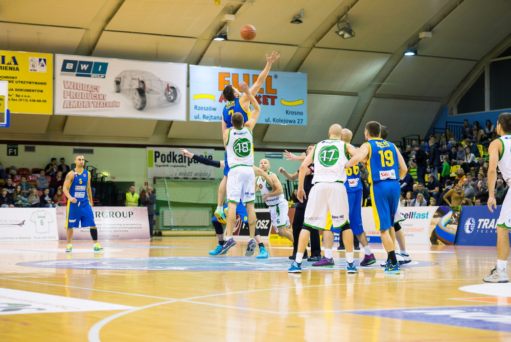 Miasto Szkła Krosno vs SKK Siedlce. Fot. Łukasz Jaracz