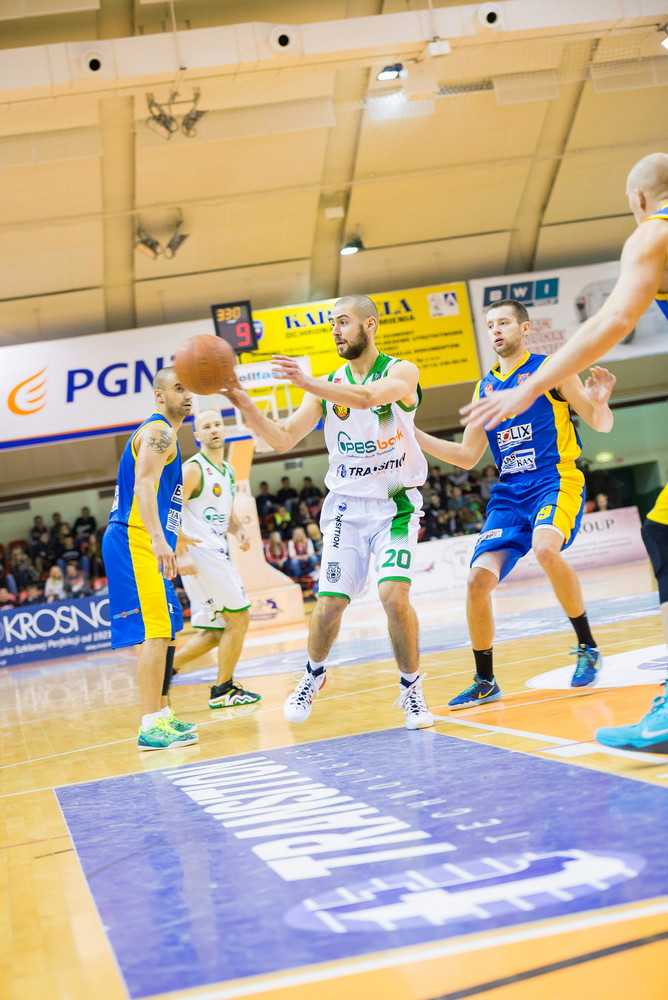 Miasto Szkła Krosno vs SKK Siedlce. Fot. Łukasz Jaracz