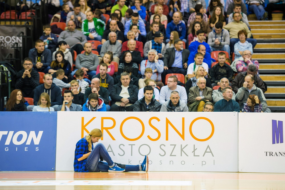 Miasto Szkła Krosno vs SKK Siedlce. Fot. Łukasz Jaracz