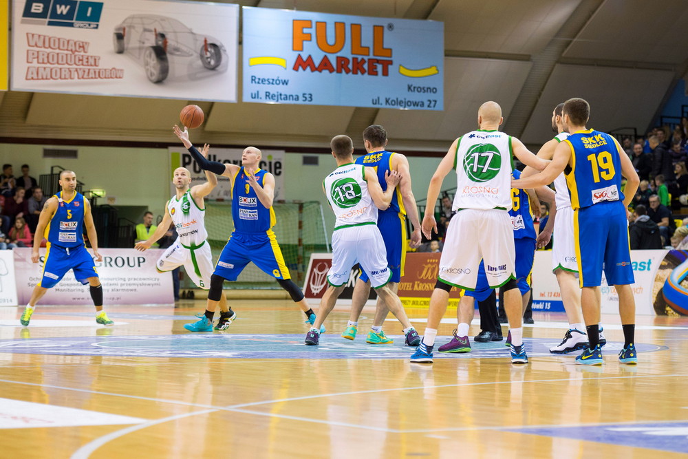 Miasto Szkła Krosno vs SKK Siedlce. Fot. Łukasz Jaracz