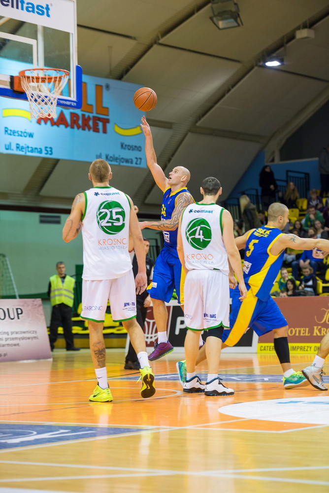 Miasto Szkła Krosno vs SKK Siedlce. Fot. Łukasz Jaracz