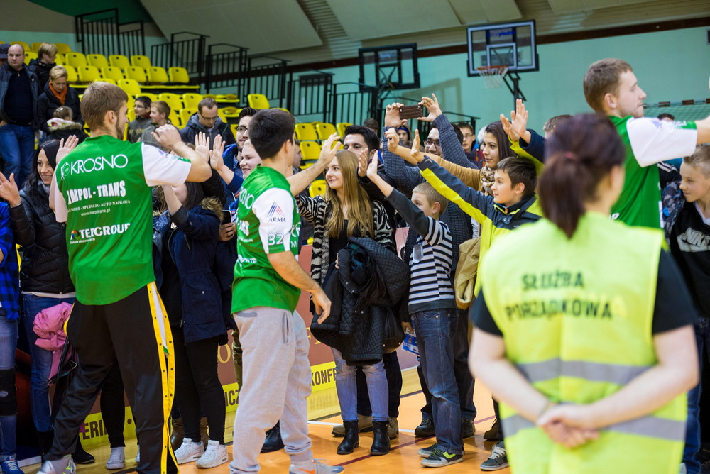 Miasto Szkła Krosno vs SKK Siedlce. Fot. Łukasz Jaracz