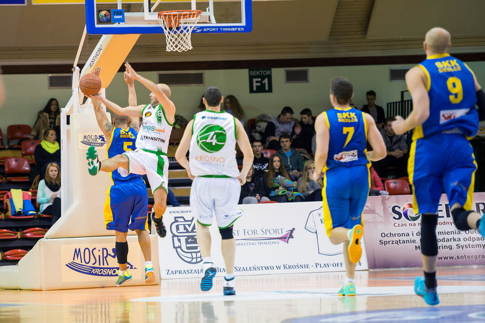 Miasto Szkła Krosno vs SKK Siedlce. Fot. Łukasz Jaracz