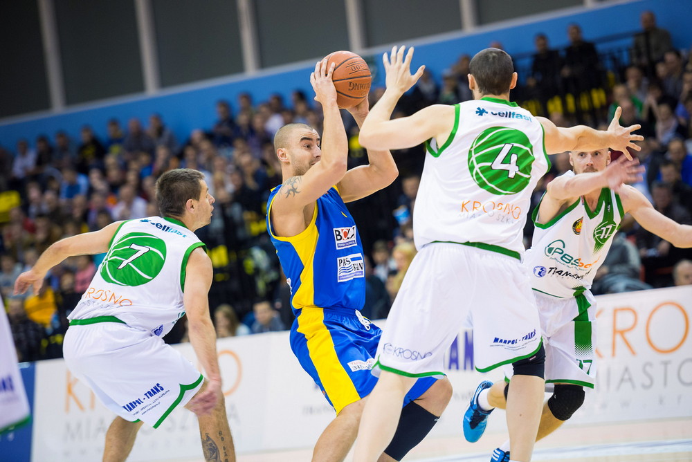 Miasto Szkła Krosno vs SKK Siedlce. Fot. Łukasz Jaracz