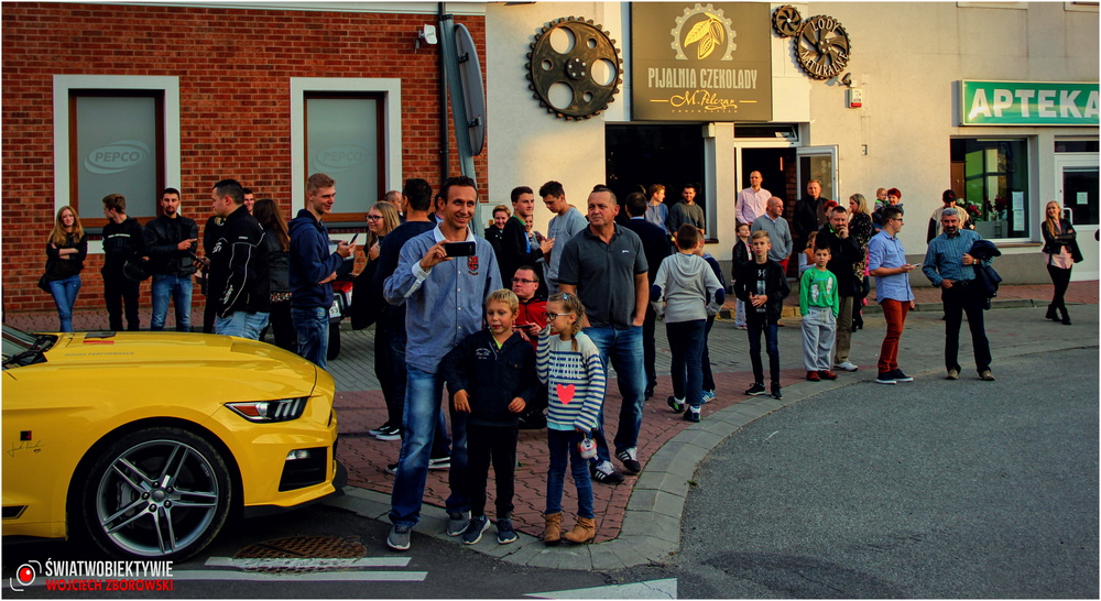 II zlot podkarpackich Mustangów w Korczynie. Fot. Wojciech Zborowski