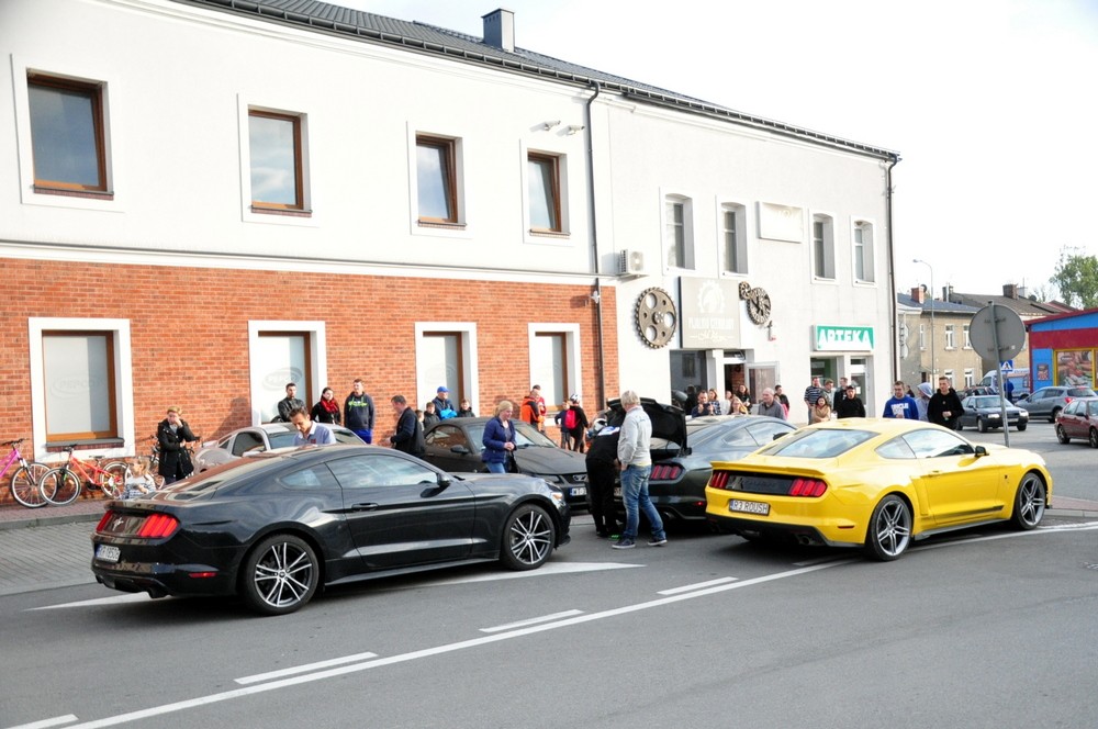 II zlot podkarpackich Mustangów w Korczynie. Fot. Piotr Dymiński