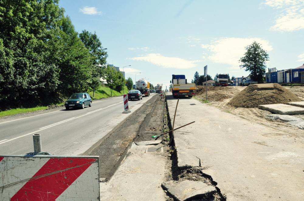 Kolejne prace na "obwodnicy"