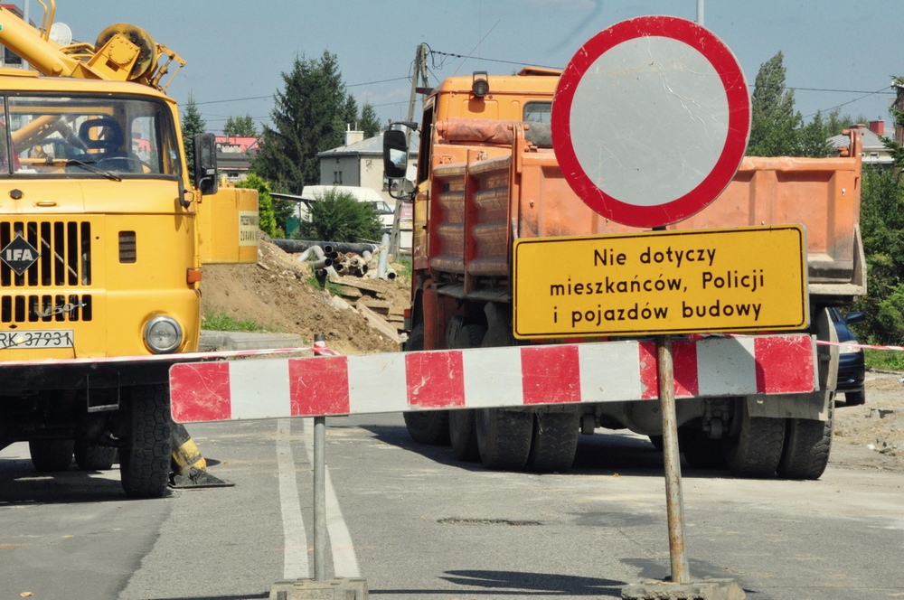 Kolejne prace na "obwodnicy"