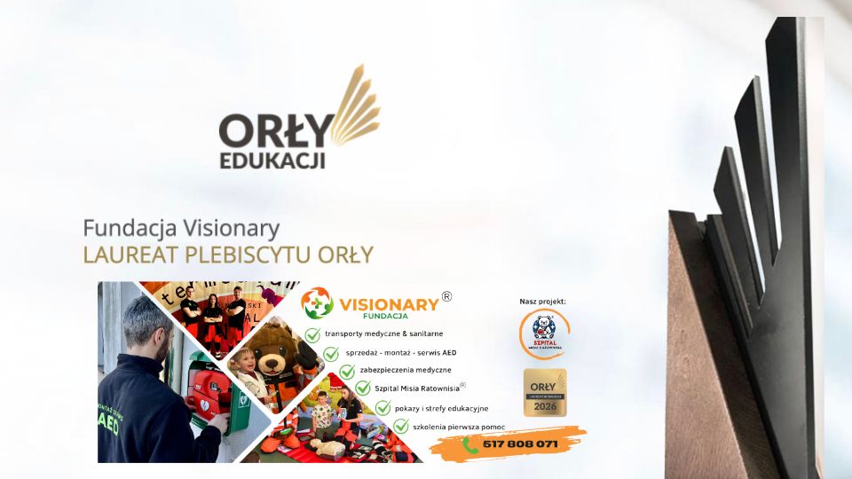 Fundacja Visionary została laureatem plebiscytu Orły Edukacji 2026