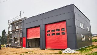 Trwa finałowy etap budowy remizy OSP.