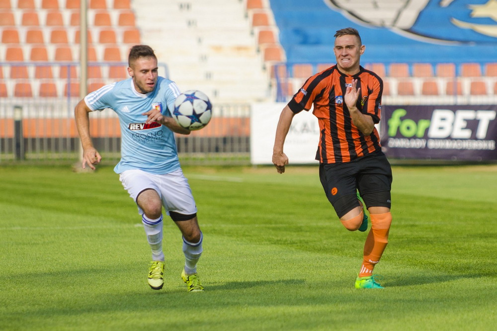 Ostrowiec Świętokrzyski - Karpaty Krosno. Fot. Karol Słomka