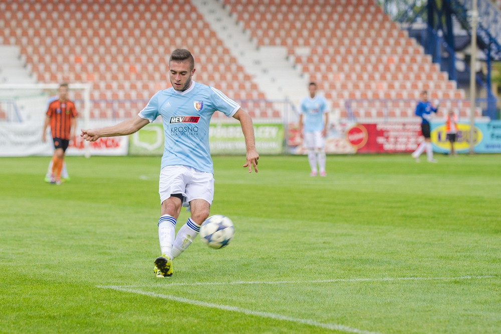 Ostrowiec Świętokrzyski - Karpaty Krosno. Fot. Karol Słomka