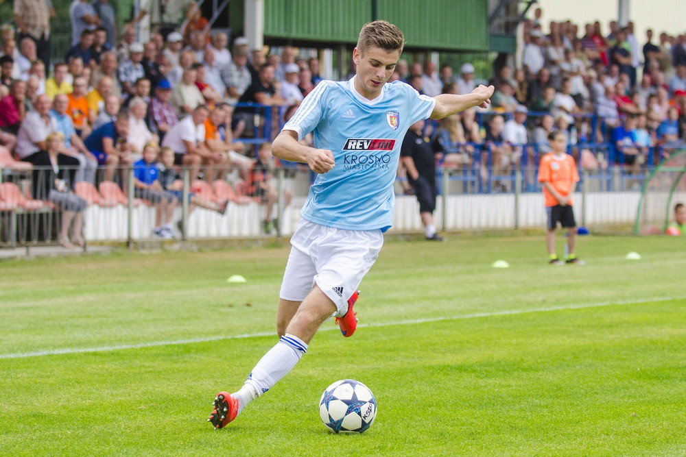 Ostrowiec Świętokrzyski - Karpaty Krosno. Fot. Karol Słomka