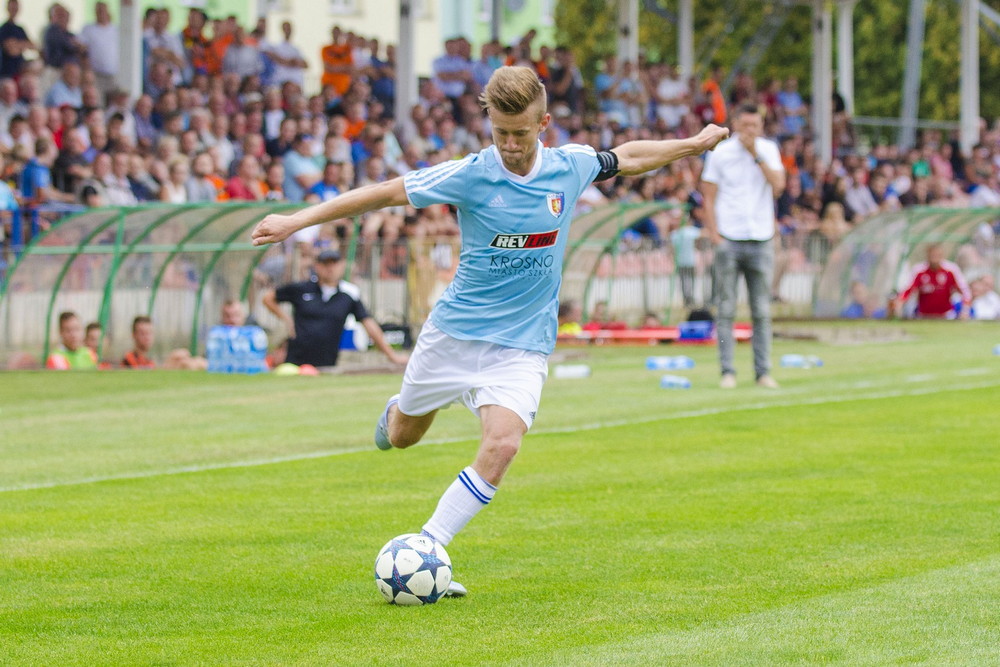 Ostrowiec Świętokrzyski - Karpaty Krosno. Fot. Karol Słomka