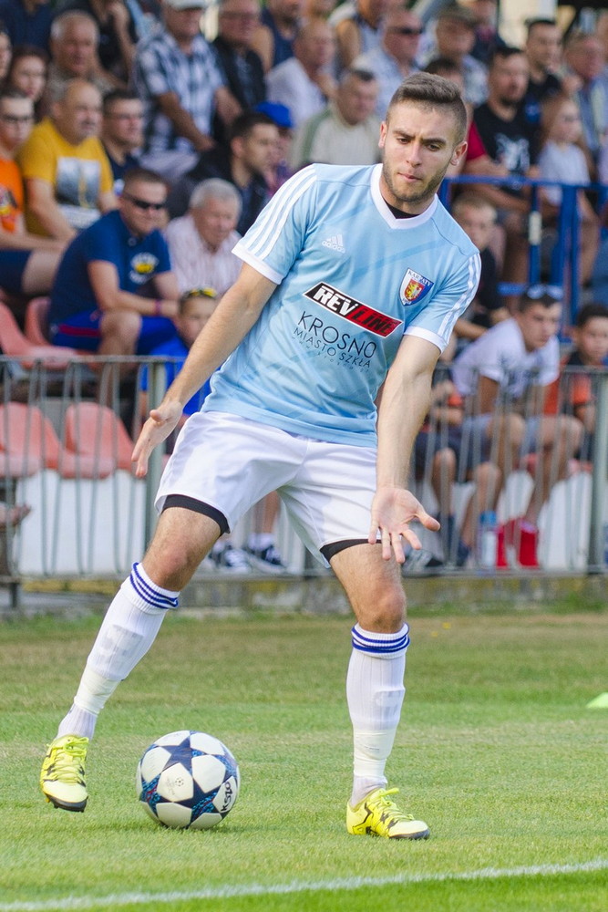 Ostrowiec Świętokrzyski - Karpaty Krosno. Fot. Karol Słomka