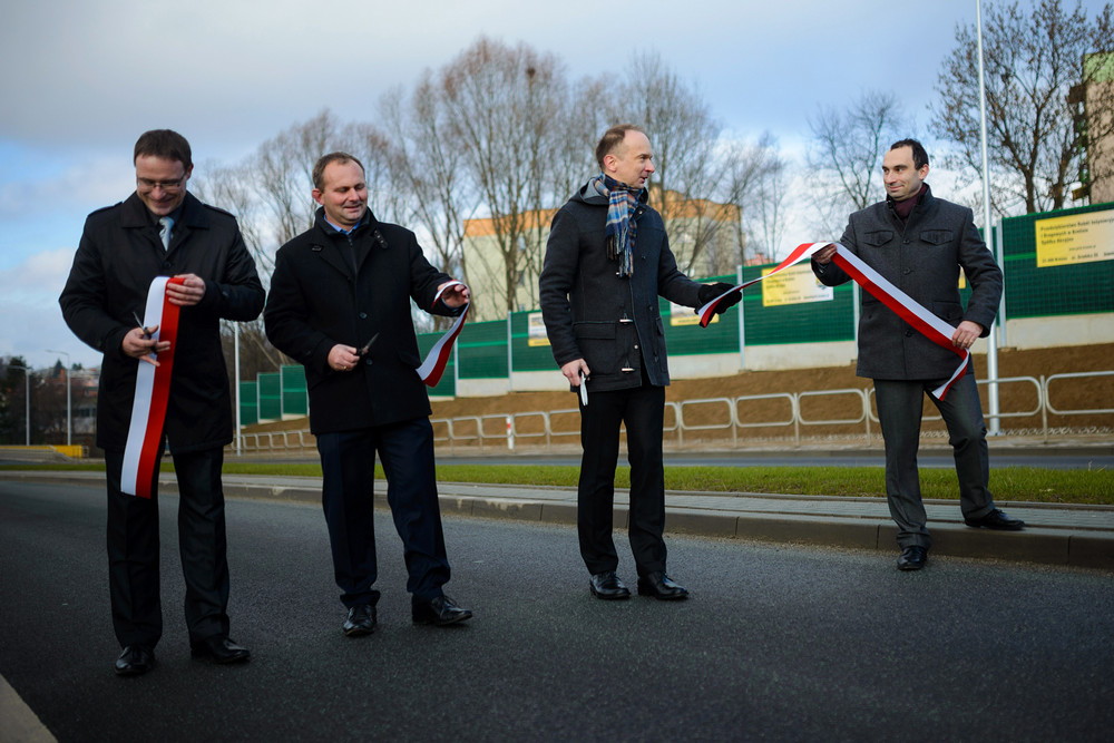 Oficjalnie otwarto "obwodnicę" miasta. Fot. Łukasz Jaracz
