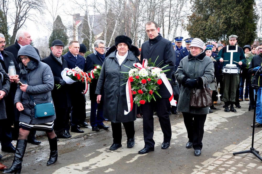Odsłonięcie Obelisku Pamięci Żołnierzy Wyklętych. Fot. Piotr Dymiński