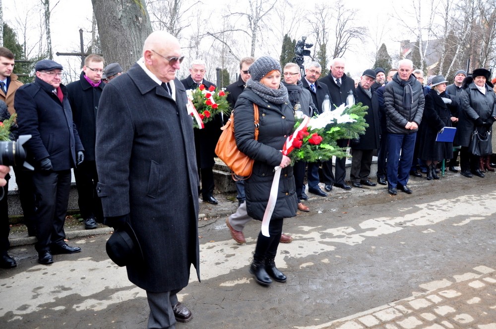 Odsłonięcie Obelisku Pamięci Żołnierzy Wyklętych. Fot. Piotr Dymiński