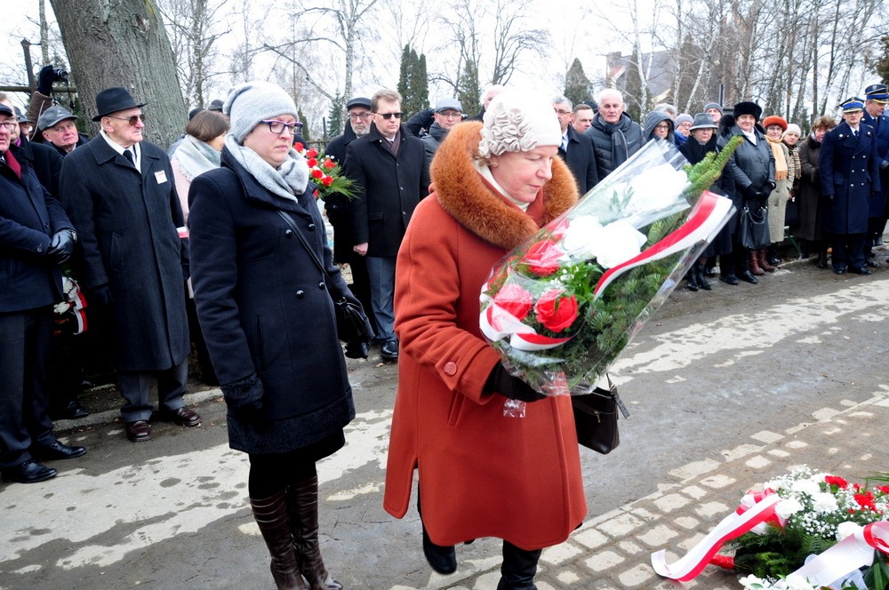 Odsłonięcie Obelisku Pamięci Żołnierzy Wyklętych. Fot. Piotr Dymiński
