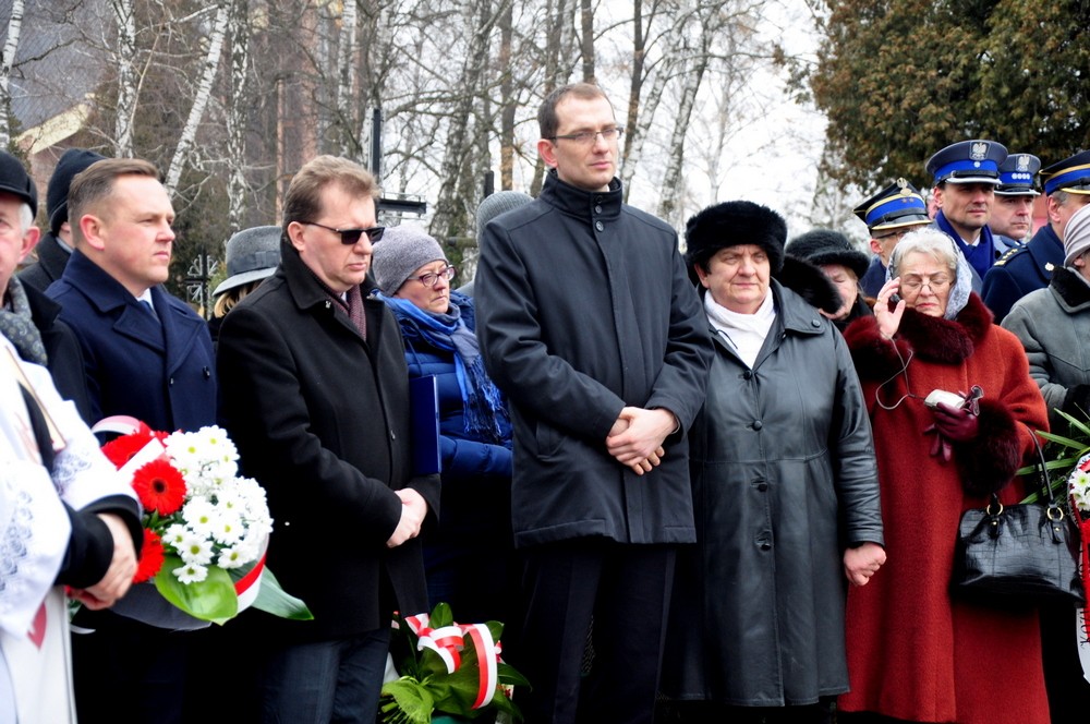 Odsłonięcie Obelisku Pamięci Żołnierzy Wyklętych. Fot. Piotr Dymiński