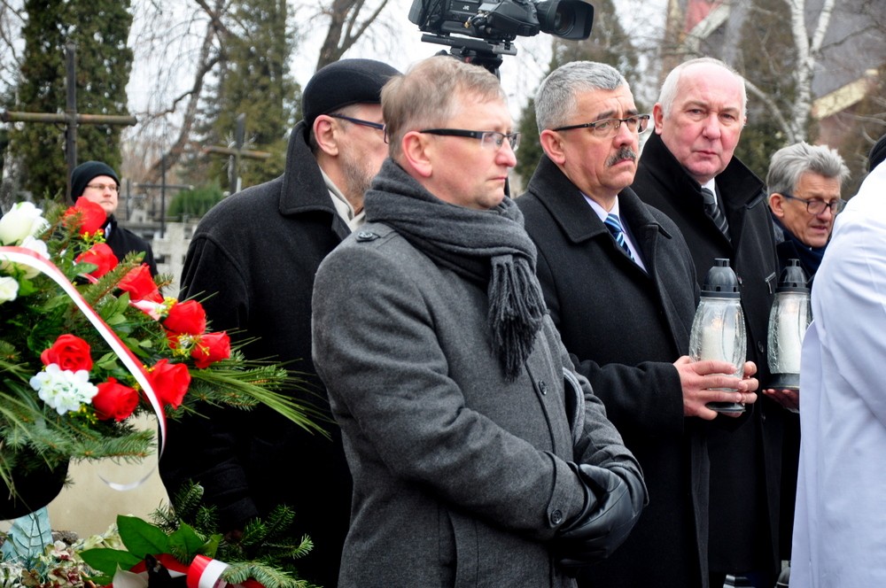 Odsłonięcie Obelisku Pamięci Żołnierzy Wyklętych. Fot. Piotr Dymiński