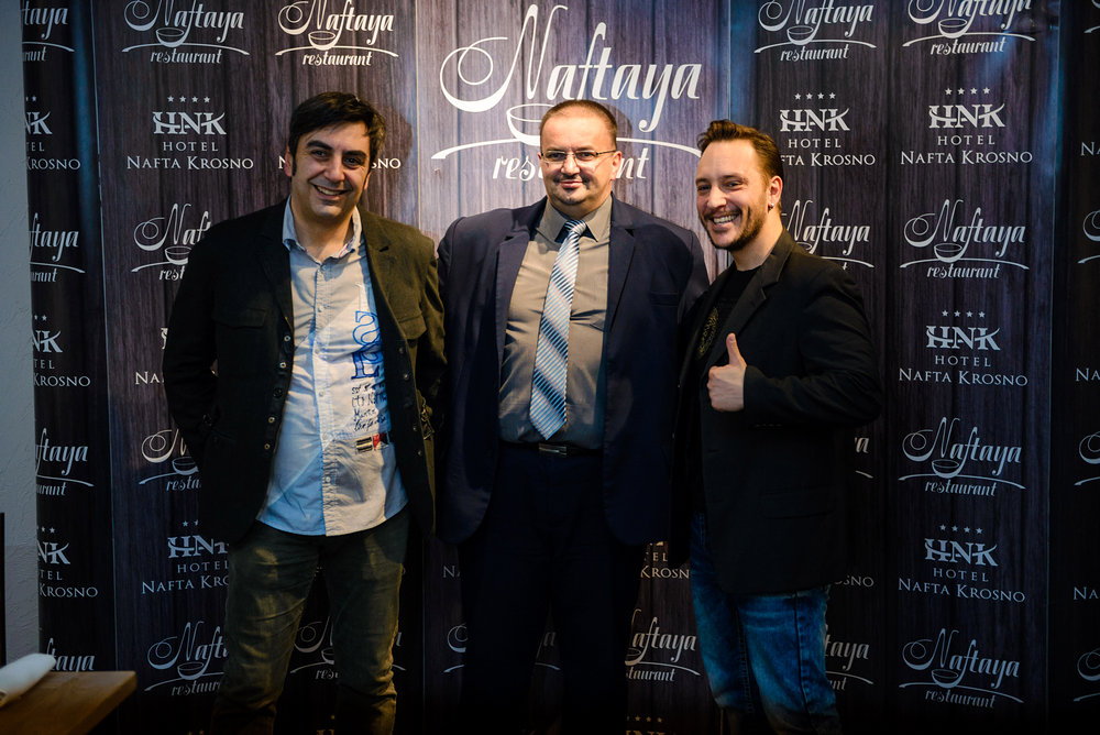 Paolo Cozza oraz Dave Nilaya. Fot. Łukasz Jaracz