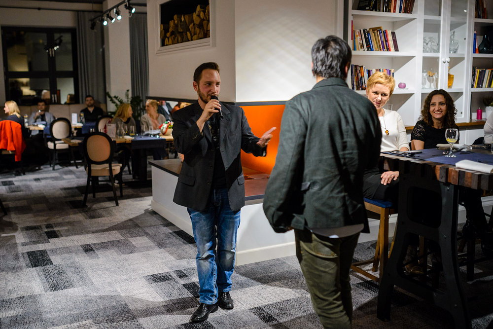 Paolo Cozza oraz Dave Nilaya. Fot. Łukasz Jaracz