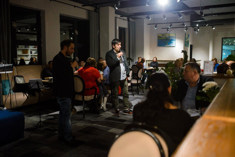 Paolo Cozza oraz Dave Nilaya. Fot. Łukasz Jaracz