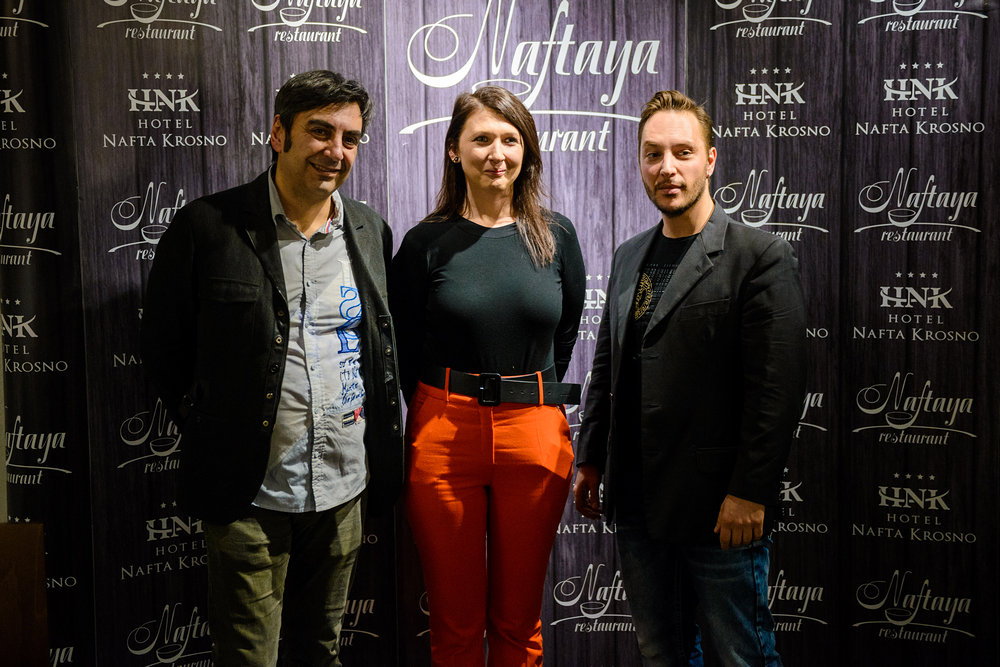 Paolo Cozza oraz Dave Nilaya. Fot. Łukasz Jaracz