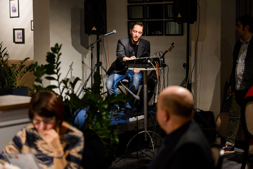 Paolo Cozza oraz Dave Nilaya. Fot. Łukasz Jaracz