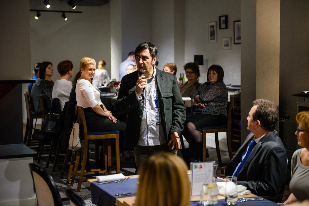 Paolo Cozza oraz Dave Nilaya. Fot. Łukasz Jaracz