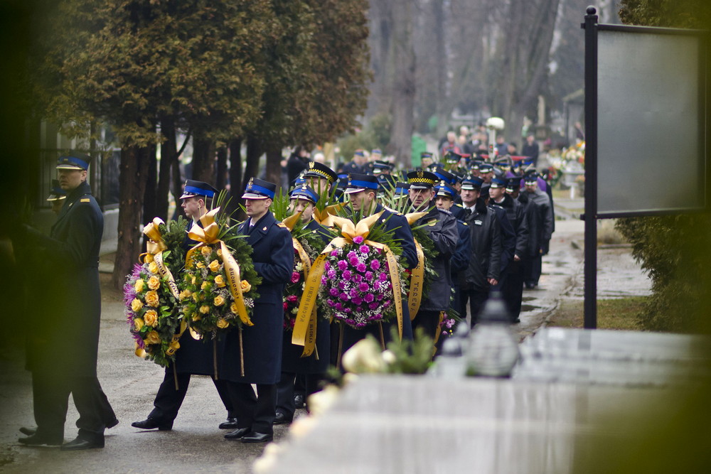 Krosno pożegnało płk Tadeusza Kubita. Fot. Karol Słomka