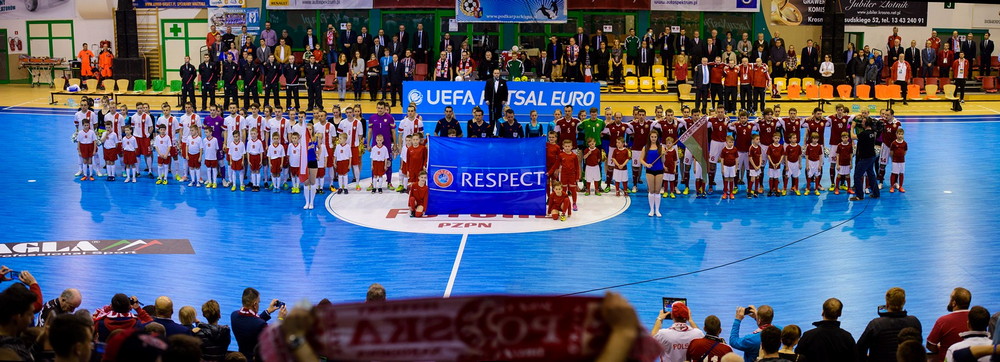 FUTSAL: Polska - Białoruś. Fot. Łukasz Jaracz