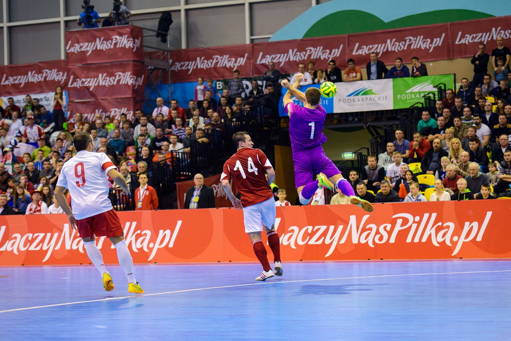FUTSAL: Polska - Białoruś. Fot. Łukasz Jaracz