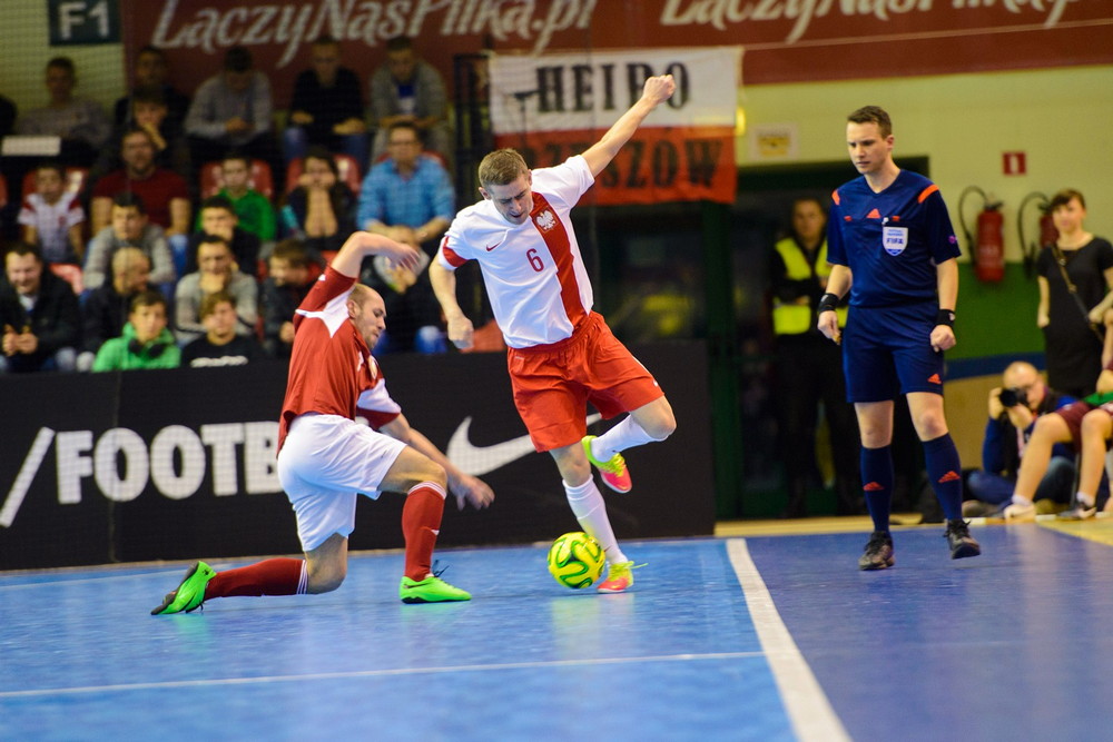 FUTSAL: Polska - Białoruś. Fot. Łukasz Jaracz