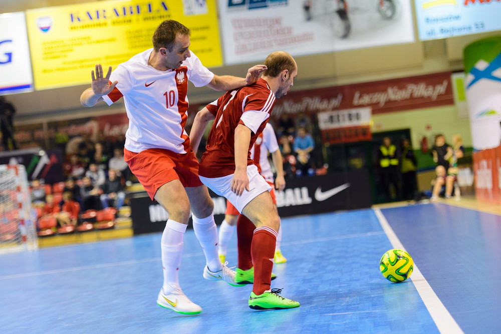 FUTSAL: Polska - Białoruś. Fot. Łukasz Jaracz