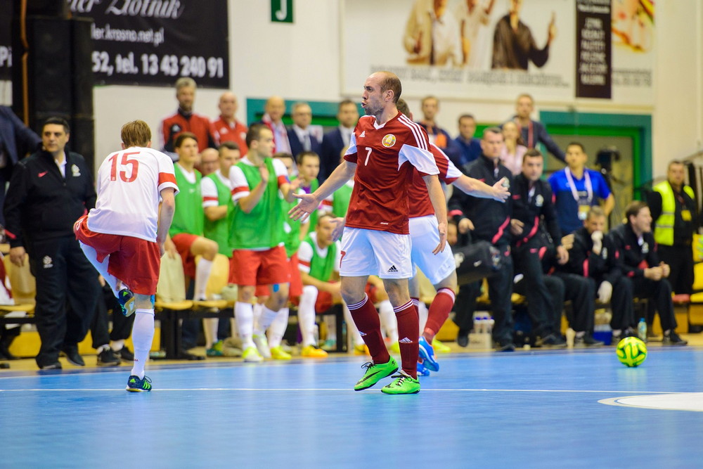 FUTSAL: Polska - Białoruś. Fot. Łukasz Jaracz