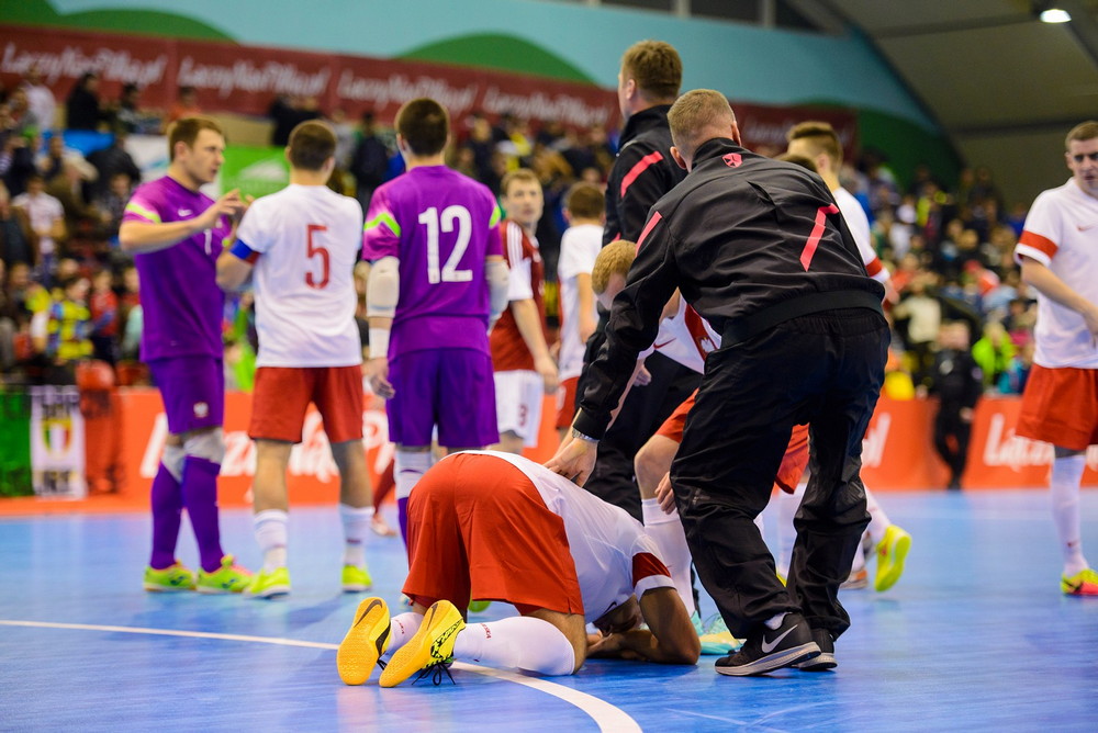 FUTSAL: Polska - Białoruś. Fot. Łukasz Jaracz