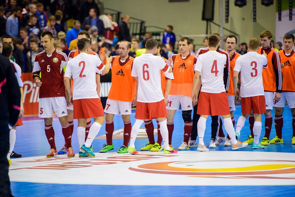 FUTSAL: Polska - Białoruś. Fot. Łukasz Jaracz