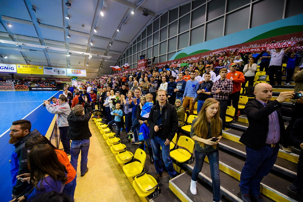 FUTSAL: Polska - Białoruś. Fot. Łukasz Jaracz