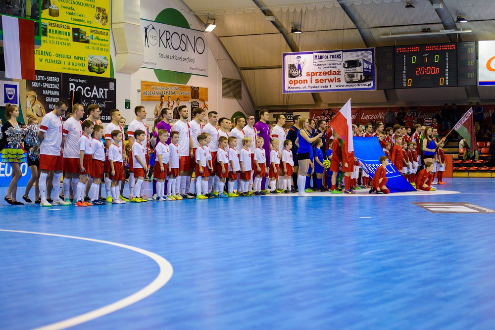 FUTSAL: Polska - Białoruś. Fot. Łukasz Jaracz
