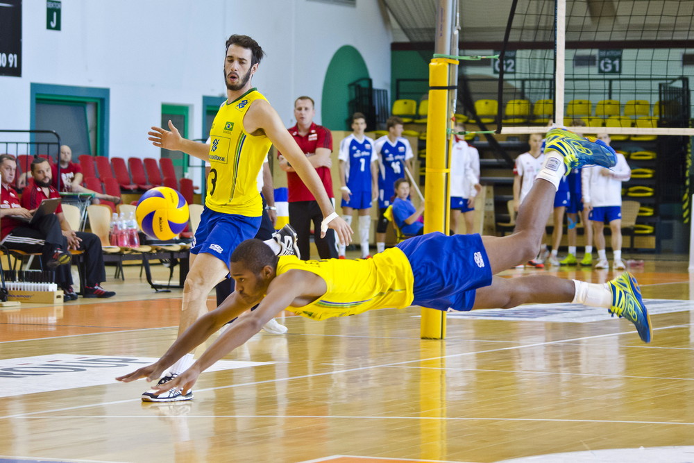 Siatkówka: Polska-Brazylia. Fot. Karol Słomka
