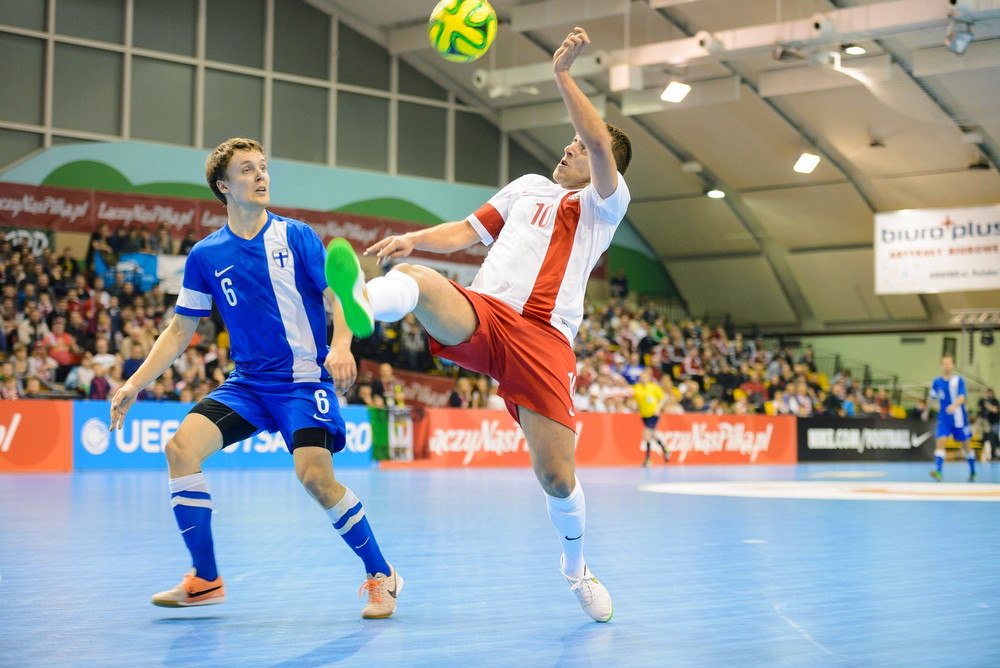 FUTSAL: Polska - Finlandia. Fot. Łukasz Jaracz