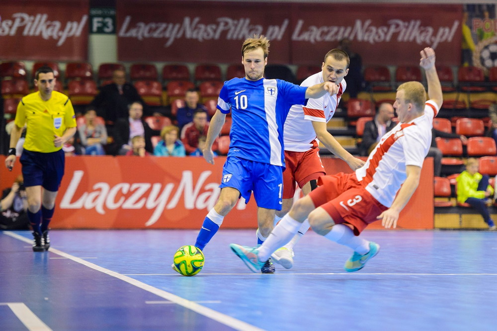 FUTSAL: Polska - Finlandia. Fot. Łukasz Jaracz